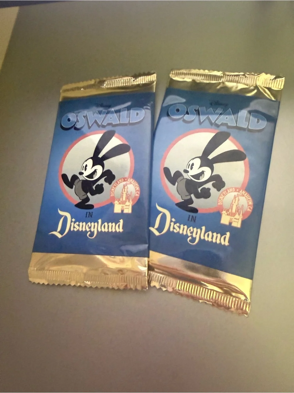 Limited Edition D23 Disney Oswald Disneyland Trading cards